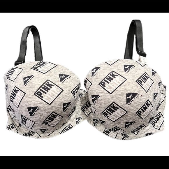 Victorias Secret Pink Wear Everywhere Push Up Padded Multi-way bra 34DD - Picture 2 of 3